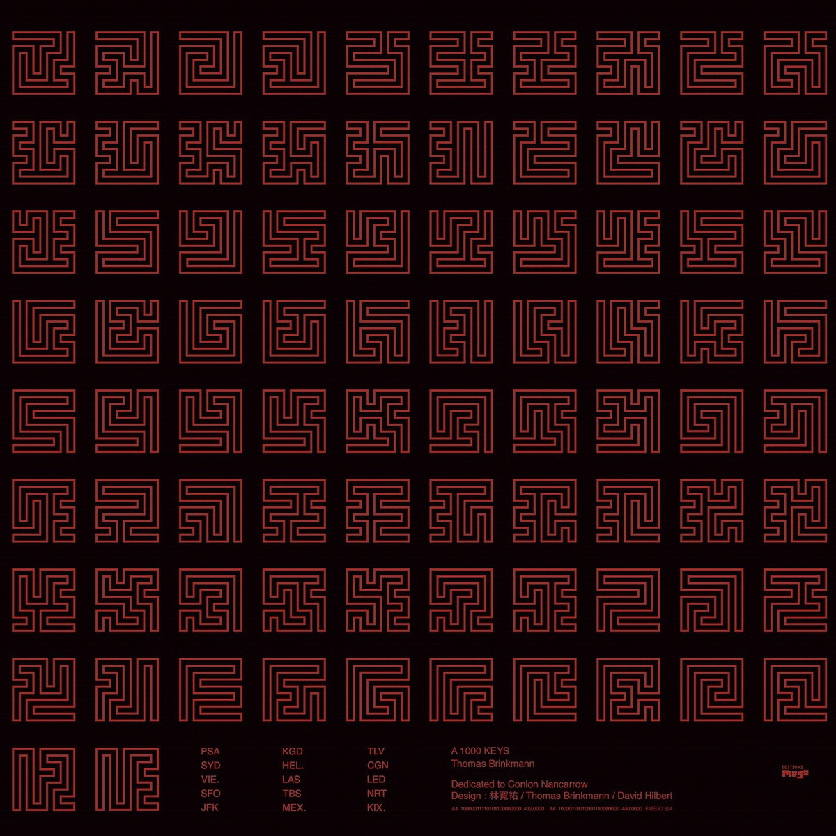 A 1000 Keys - Thomas Brinkmann