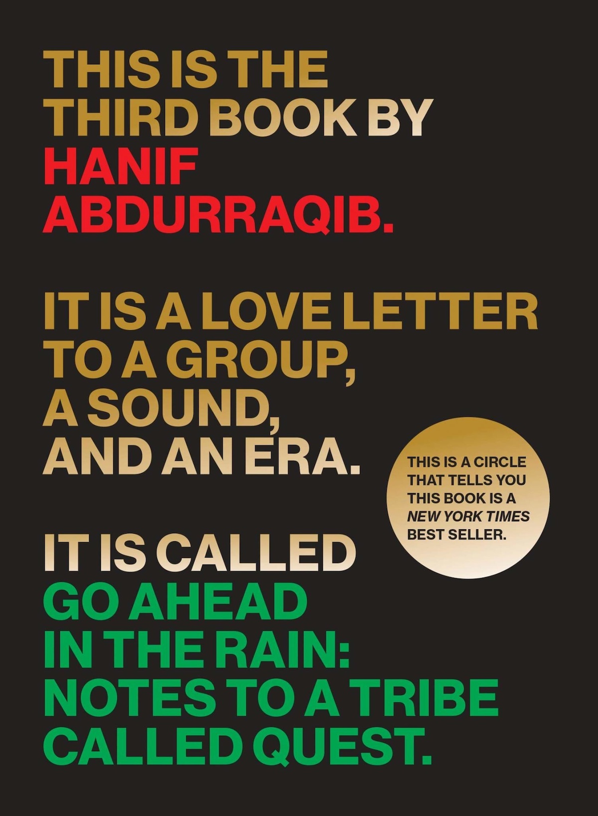 Go Ahead in the Rain - Hanif Abdurraqib